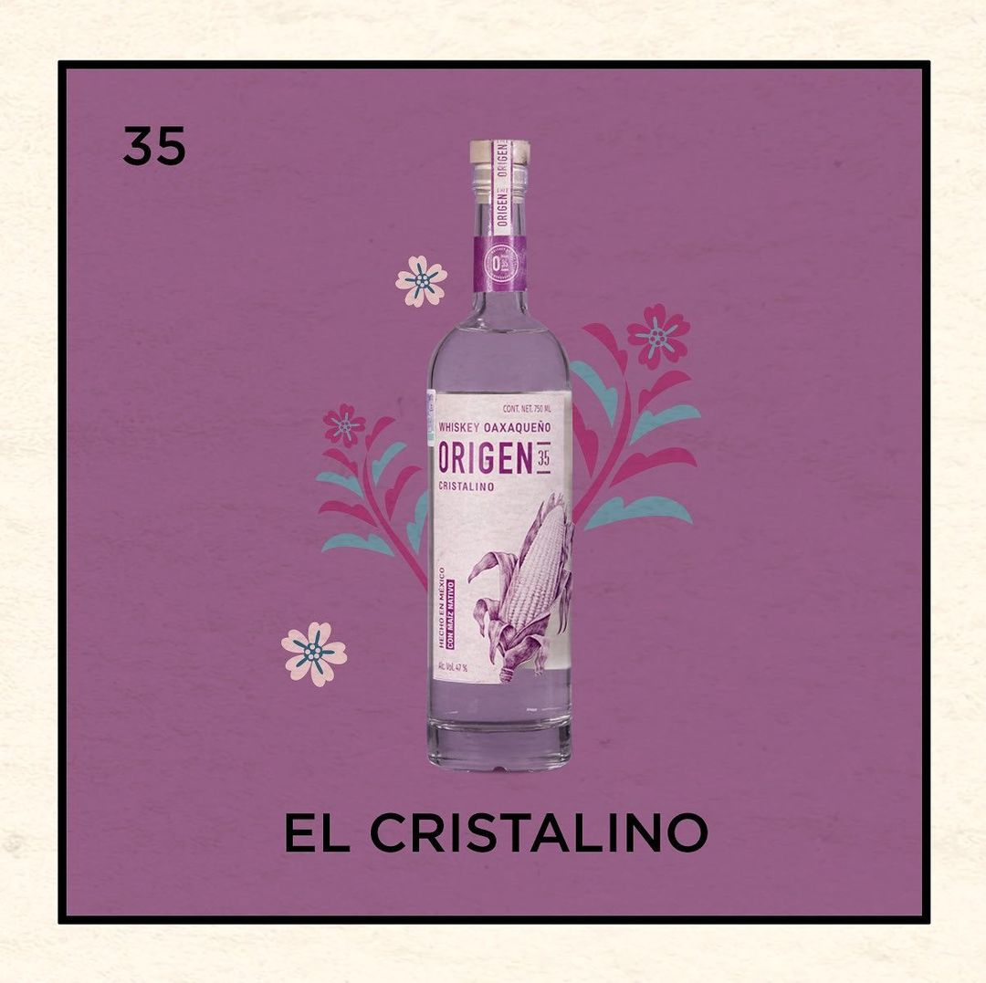 Whiskey Oaxaqueño Origen 35 Cristalino 750ml