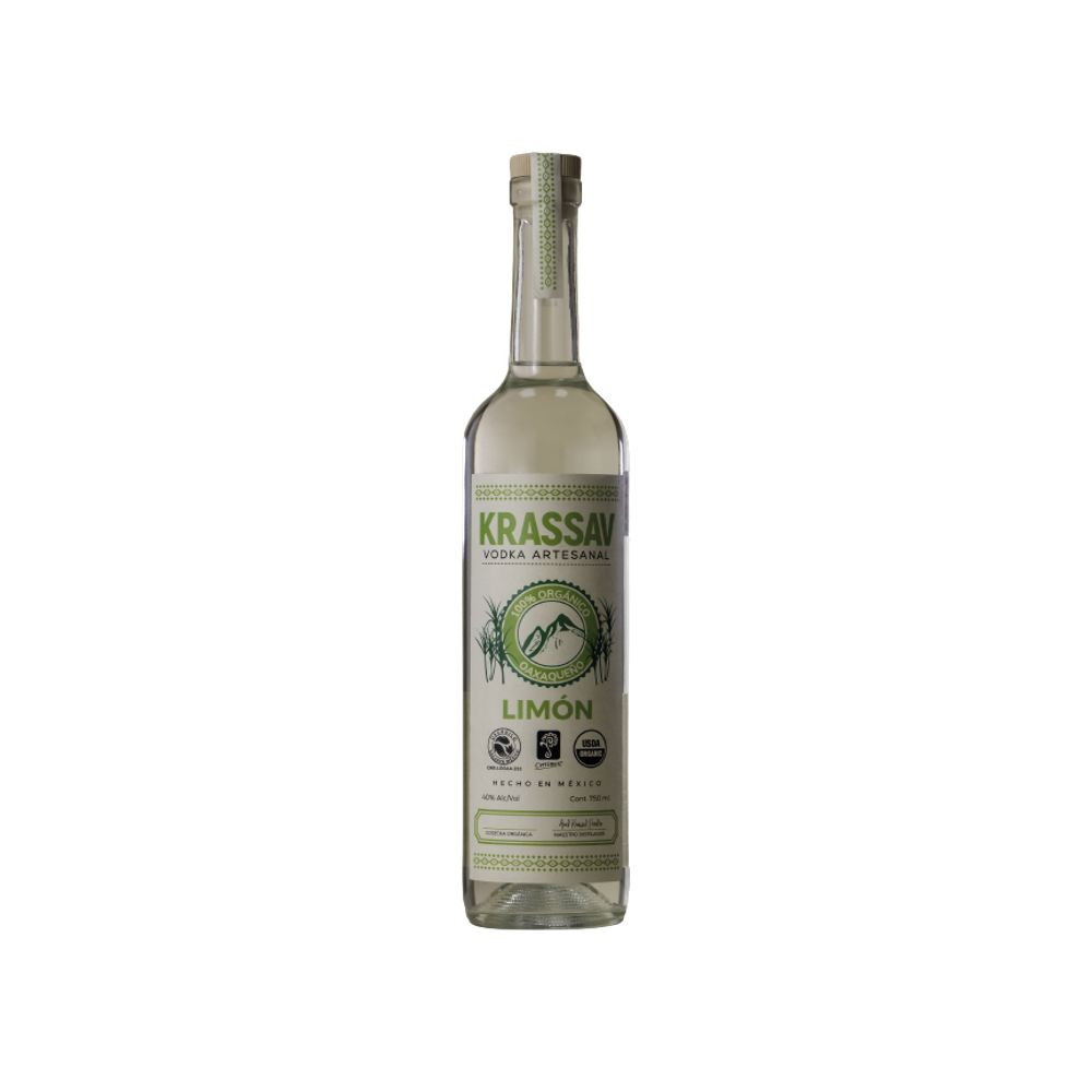 Vodka Orgánico Krassav - Limón