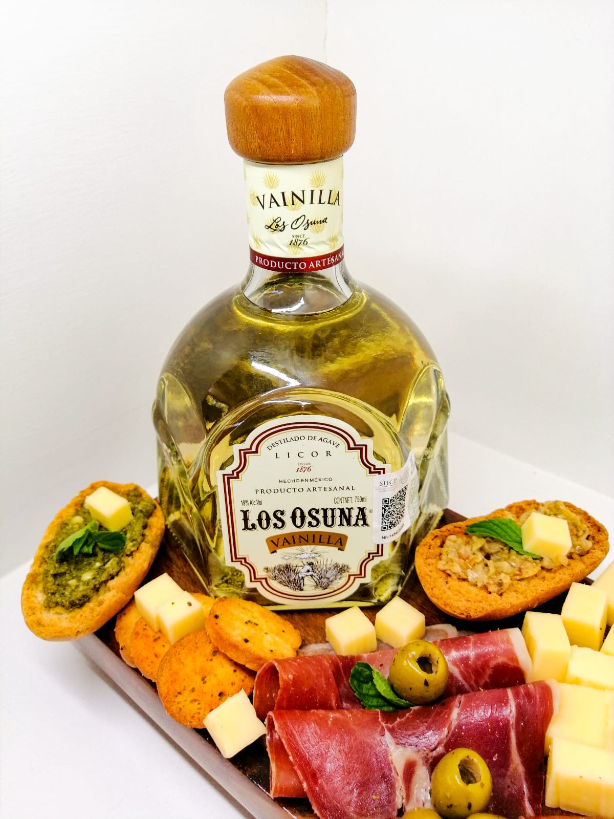 Los Osuna Licor de Vanilla 750 ml