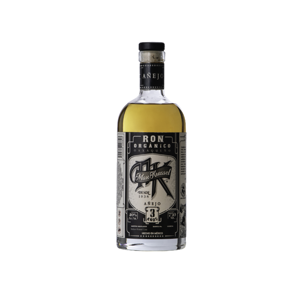 Ron Orgánico MK Añejo 3 años 750 ml