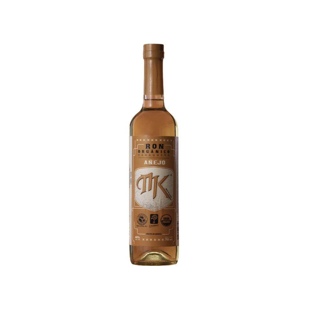 Ron Orgánico MK Añejo 18 meses 750 ml