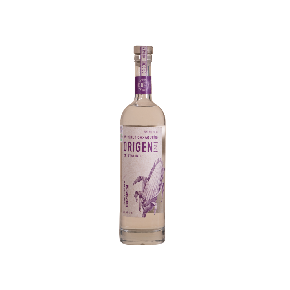 Whiskey Oaxaqueño Origen 35 Cristalino 750ml