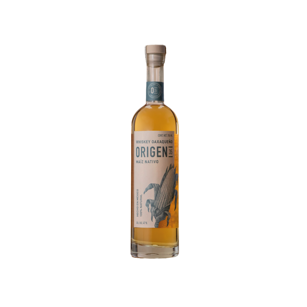 Whiskey Oaxaqueño Origen 35 Añejado 750 ml